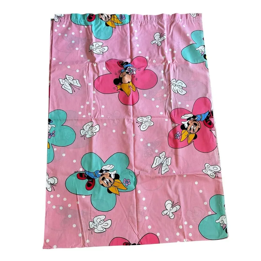 Vintage Disney Minnie Mouse Sheet Twin Set & Pillowcases